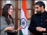 Angelina Jolie op bezoek in India