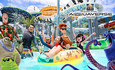 Columbia Pictures' eerste themapark 'Aquaverse' opent in oktober 2021 !
